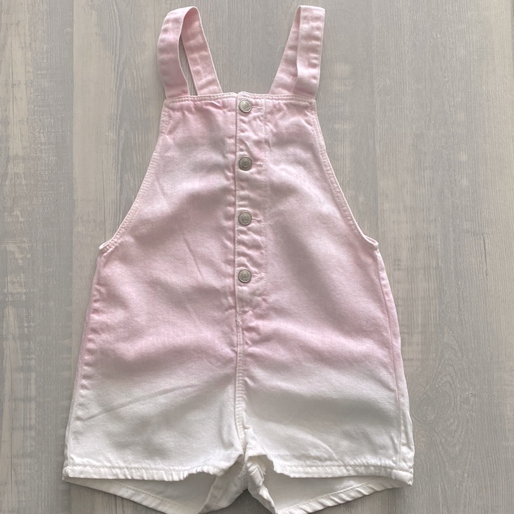 Zara denim overalls
